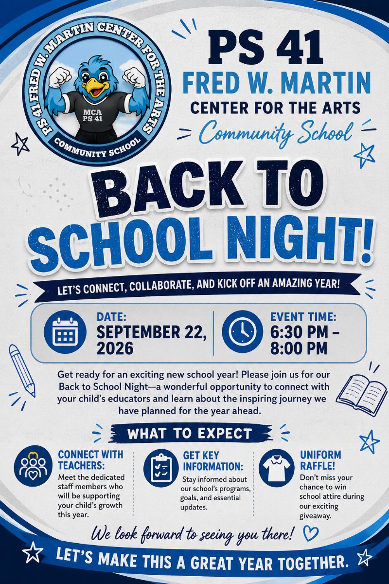Back to school Night 